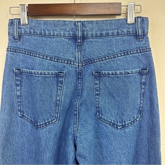 PacSun Eco Bandana Patch High Waisted Baggy Jeans Size 25 - Picture 5 of 15